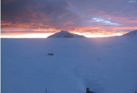 Śnieżka ze schroniska Luční Bouda
