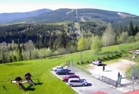 Śnieżka z ośrodka Halny