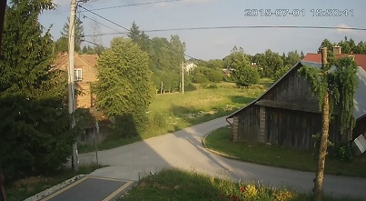 Wiejska droga - Brzezówka