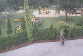 Plac zabaw przy Zawiszy 8