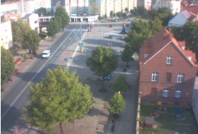 Widok z wieży kościelnej