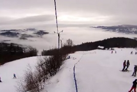 Laskowa-Ski - górna stacja