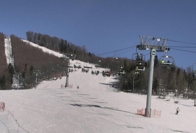 Mosorny Groń - trasa zjazdowa